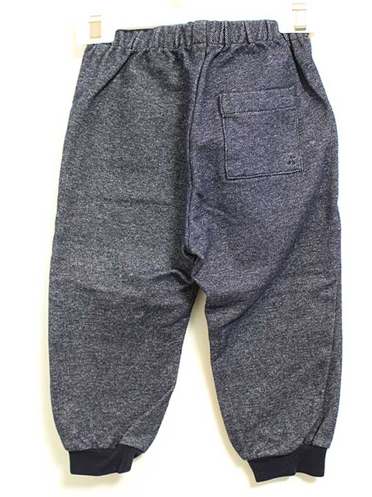 ボンポワン ロングパンツ 86cm キッズ 女児 男児 インディゴ 【中古】【新入荷!】△