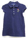ラルフローレン半袖ワンピース 90cm キッズ 女児 紺【中古】△