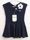 【夏SALE!】新品・未使用品♪イル グッフォ/IL GUFO♪90cm ノースリーブワンピース 紺 子供服 キッズ kids ベビー服 baby 女の子 夏 ...