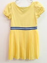 【夏SALE!】♪ラルフローレン/Ralph Lauren♪110cm 半袖ワンピース 黄色×紺系【中古】子供服 キッズ kids 女の子 夏 onepi 316042