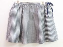 【SALE!】♪ボンポワン/BONPOINT♪125cm スカート 白×紺系【中古】 子供服 キッズ kids 女の子 春夏 bottoms 816042