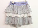 【SALE!】♪ズッパ ディ ズッカ/zuppa di zucca♪160cm インナーパンツ有りスカート 青紫×グレー系【中古】 子供服 キッズ kids ジ...