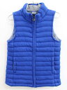 ♪プチバトー/PETIT BATEAU♪128cm 中綿ベスト/アウター 青【中古】子供服 キッズ kids 男の子 秋冬 otr 410142(4)