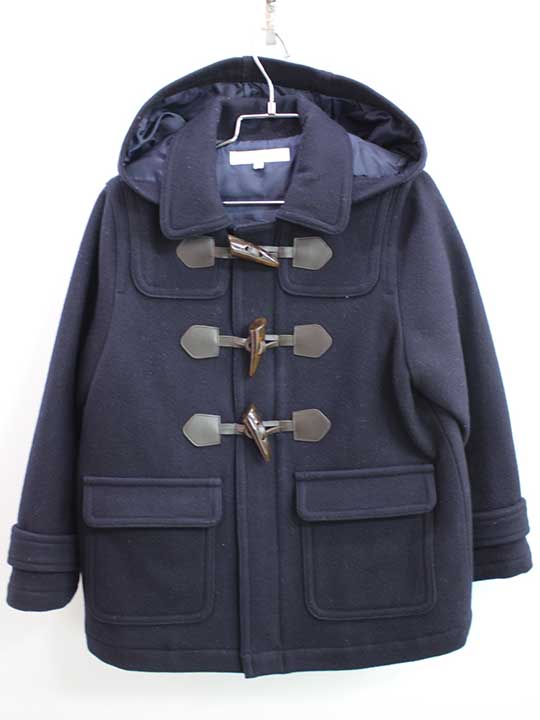 ♪タルティーヌエショコラ/Tartine et Chocolat♪120cm ダッフルコート/アウター 紺 フォーマル お稽古 ..