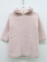 【新規値下げ!】♪ボンポワン/BONPOINT♪86cm ニットコート/アウター ピンク【中古】子供服 キッズ kids ベビー服 baby 女の子 秋冬 ot...