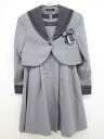 ♪ミッシェルアルフレッド/Michelle Alfred♪150cm アンサンブル グレー×濃グレー フォーマル 入学式 卒業式 結婚式 冠婚葬祭 発表会 謝恩...