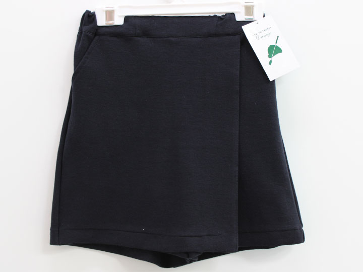 ドレッサージュ ラップキュロット 110cm キッズ 女児 紺 お受験【新品 未使用品】...