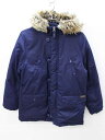 ♪ラルフローレン/Ralph Lauren♪160cm ダウンジャケット 濃紺 ファー取り外し可【中古】子供服 キッズ kids ジュニア 男の子 冬 801122