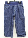 ♪プチバトー/PETIT BATEAU♪81cm ジーンズ/デニムパンツ インディゴ【中古】子供服 キッズ kids ベビー服 baby 男の子 女の子 秋冬 409032 bottoms