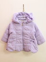 ♪アナスイミニ/ANNA SUI mini♪90cm 中綿ブルゾン 紫【中古】子供服 キッズ kids ベビー服 baby 女の子 秋冬 720132