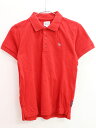 【夏SALE!】♪アルマーニ ジュニア/Armani Junior♪142cm 半袖ポロシャツ 赤【中古】子供服 キッズ kids ジュニア 男の子 夏 tops 125042