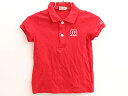 【夏SALE!】♪ミキハウス/mikihouse♪90cm 半袖ポロシャツ 赤【中古】子供服 キッズ kids ベビー服 baby 男の子 夏 tops 425...