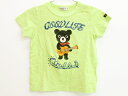 【夏SALE!】♪ミキハウスダブルB/MIKIHOUSE DOUBLE.B♪90cm 半袖Tシャツ/半袖カットソー 黄緑 Bくん【中古】子供服 キッズ kids...