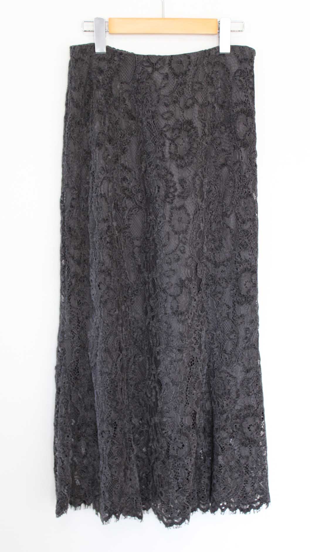 VERMEILparienaイエナ新品タグ幾何モールレースマルチスリットスカート 幾何モールレースマルチスリットスカート◇（ひざ丈スカート