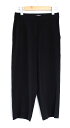 【SALE】●STELLA McCARTNEY/ステラマッカートニー●クロップドワイドパンツ/長ズボン/ロングパンツ ブラック/黒 レディース 34【中古】春夏 413052