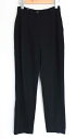【夏SALE】ジルサンダー ハイウエストパンツ レディース ブラック/黒【中古】 ●