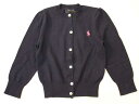 【値下げ!】●ラルフローレン/Ralph Lauren●100cm カーディガン 紺 【中古】子供服 キッズ kids 女の子 春秋 103022 tops