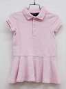 ラルフローレン 半袖ワンピース 90cm キッズ 女児 ピンク【中古】■