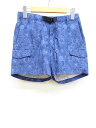 ★THE NORTH FACE/ザノースフェイス★NBW41537/ノベルティグローブトレッカーショーツ/スポーツ/膝上丈 ブルー/青 レディース S【中古】夏...