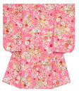 七五三着物 7歳 女の子 四つ身着物 単品 桜にマリ ピンク 販売 購入