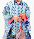七五三 着物 3歳 女の子 被布セット KAGURA カグラ ブランド ネイビー 日本製 必要な物は全て揃ったフルセット 2021年新作 式部浪漫姉妹ブランド 販売 購入 3