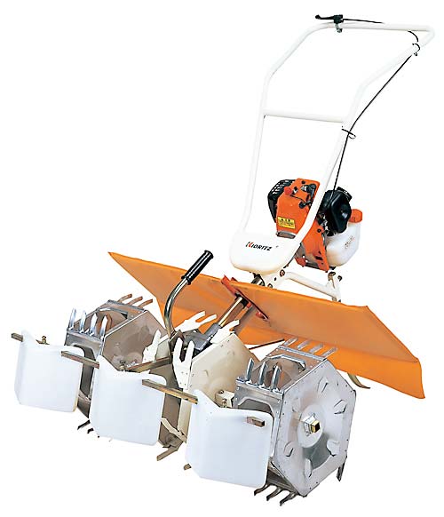 【共立】中耕除草機 水田除草機 PC3000/3 3条