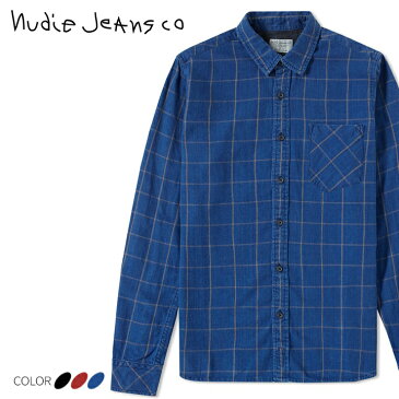 ■Nudie Jeans ヌーディージーンズ メンズ■チェック柄 長袖 コットン フランネルシャツ【HENRY/FLANNEL CHECK】【サイズXS〜L】【3カラー】ndj-m-t-83-613 《メーカー希望小売価格20,900円》