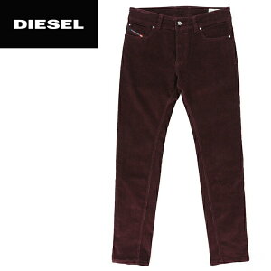 ■DIESEL ディーゼル メンズ■ストレッチ スキニースリム コーデュロイパンツ【SLEENKER-A】【W26〜34】【ワインレッド】die-m-p-88-036 《メーカー希望小売価格29,700円》