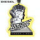 ディーゼル バッグ メンズ ★DIESEL ディーゼル レディース メンズ 男女兼用★バッグチャーム キーリング キーホルダー ネームタグ【BERGAN-ETIC】【サイズUNI】【イエロー】die-l-a-c4-635 《_メーカー希望小売価格6,380円》