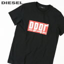 ★DIESEL ディーゼル レディース★ラウンドネック プリント 半袖Tシャツ カットソー【T-SILY-ZG】【サイズXXS〜L】【ブラック】die-l-t-c8-266 《メーカー希望小売価格8 580円》