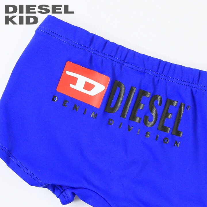 DIESEL KID ディーゼルキッズ ベビー ボーイ バックロゴプリント ボクサータイプ ベビー水着 男の子 海パン ビーチウェア スイムウェア【MADYRB】【SIZE12M】【ロイヤルブルー】dib-m-c-d4-806…