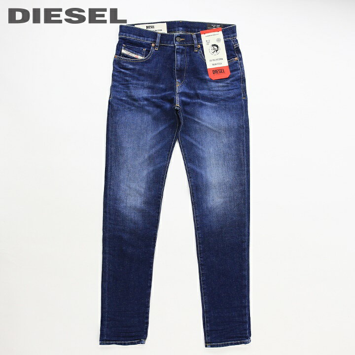 ■DIESEL ディーゼル メンズ■サスティナブル グリーンレーベル ストレッチ スリム ジーンズ デニム パンツ【D-STRUKT】【W29】【L30 L32 L34】【ミディアムインディゴ】die-m-p-d7-117 《メーカー希望小売価格29,700円》