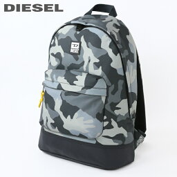 ディーゼル リュック メンズ ■DIESEL ディーゼル メンズ■ワンポイントラバーパッチ カモフラージュ柄 迷彩柄 13インチノートPC対応 バックパック リュックサック 鞄【VIOLANO】【サイズUNI】【グレー系】die-m-a-e2-903 《_メーカー希望小売価格16,500円》