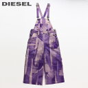 ★DIESEL ディーゼル レディース★バックメタルロゴプレート 薄手 オーバーオール サロペットdie-l-t-e4-240 《メーカー希望小売価格41,800円》