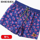 ■DIESEL ディーゼル メンズ■花柄 バラ柄 メンズ水着 