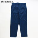 ■DIESEL ディーゼル メンズ■ストレッチ コットン ワークパンツ チノパンツ【P-LUCKY】【W28〜32】【ネイビー】die-m-p-e8-126 《...