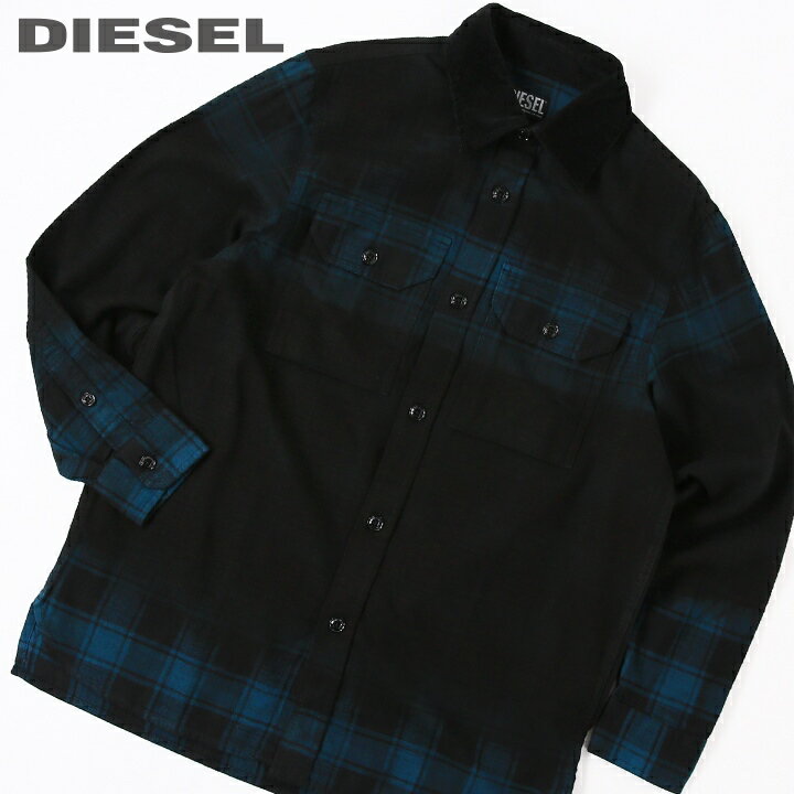 DIESEL ダークグリーン コーデュロイ長袖シャツ 楽天市場】□DIESEL ディーゼル メンズ□ストーンウォッシュ加工