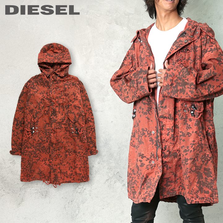 楽天市場】diesel ディーゼル モッズコートの通販 楽天市場】diesel ディーゼル モッズコートの通販