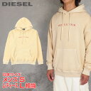 ■DIESEL ディーゼル メンズ レディース 男女兼用■フロント刺繍ロゴ バックプリント プルオーバースウェットパーカー【S-UMMER-C1】【サイズXS】...