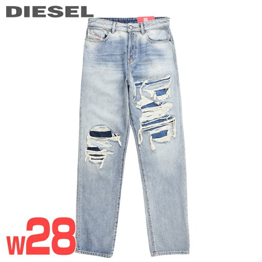 ■DIESEL ディーゼル メンズ■デストロイダメージ加工 ストレート ジーンズ デニム パンツ【1955】【W28L32】【インディゴブルー】die-m-p-f4-731 《メーカー希望小売価格53,900円》 ■DIESEL ディーゼル メンズ■デストロイダメージ加工 ストレート ジーンズ デニム パンツ【1955】【W28L32】【インディゴブルー】die-m-p-f4-731 《メーカー希望小売価格53,900円》