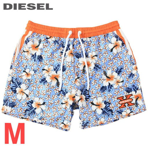 ■DIESEL ディーゼル メンズ■ボタニカル総柄 メンズ水着 男性水着 ショートトランクス サーフパンツ 海パン ビーチウェア スイムウェア【BMBX-CAYBAY】【サイズM】【ライトブルー×オレンジ】die-m-c-f4-c15 《_メーカー希望小売価格17,380円》 ■DIESEL ディーゼル メンズ■ボタニカル総柄 メンズ水着 男性水着 ショートトランクス サーフパンツ 海パン ビーチウェア スイムウェア【BMBX-CAYBAY】【サイズM】【ライトブルー×オレンジ】die-m-c-f4-c15 《_メーカー希望小売価格17,380円》