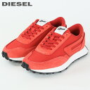 ★DIESEL ディーゼル レディース★ミックスマテリアル ランニングシューズ レースアップ ローカットスニーカー 靴【S-RACER LC W】【日本サイズ2