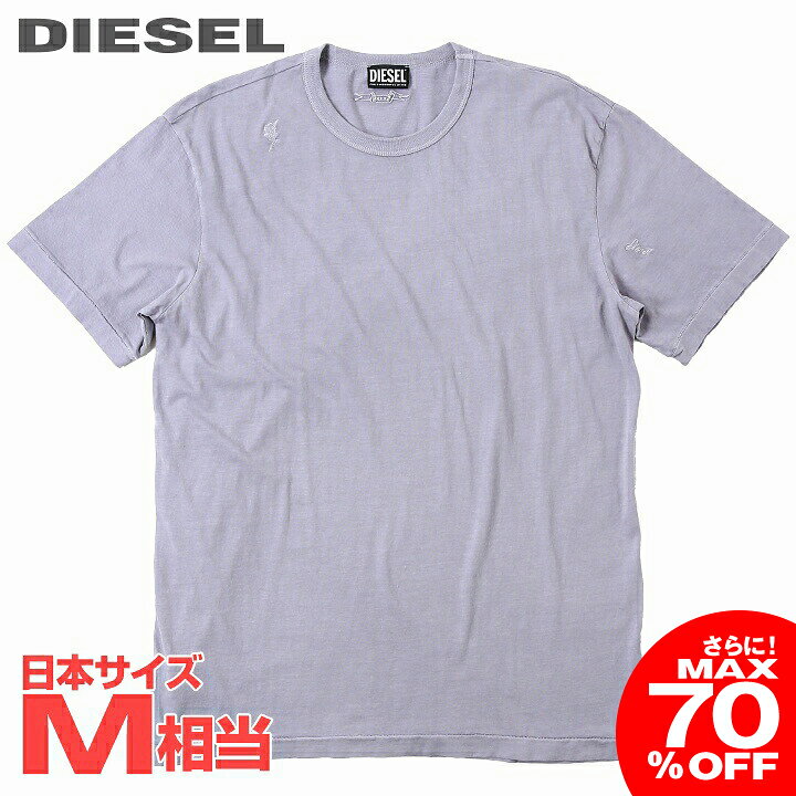★DIESEL ディーゼル レディース★ビッグシルエット スーパーリラックスフィット 半袖Tシャツ カットソー【T-BOYISH-B2】【サイズXS】【2サイズ程大きめのサイズ感】【グレー系】die-l-t-e8-p95 《メーカー希望小売価格15,400円》