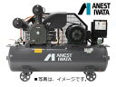 アネスト岩田 TLP110EG-10 15馬力 給油式 レシプロ タンクマウント 圧力開閉器式(4)