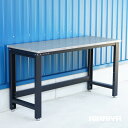 KIKAIYA 作業台 ステンレス天板 300kg W1600×D600×H870mm 業務用 作業テーブル ワークベンチ ワークテーブル 軽量 ステンレス S...
