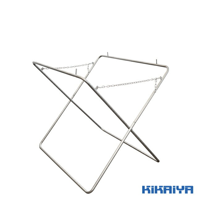  KIKAIYA フレコンスタンド 折りたたみ式 折り畳み スチール フレコン 1100×1100規格 フレコンバッグ専用 FLST