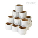 ストレッチフィルム 厚さ15ミクロン 幅75mm×150m巻 1箱(18本入) 手巻きラップ 業務用 梱包 養生 透明 FILM-075 KIKAIYA