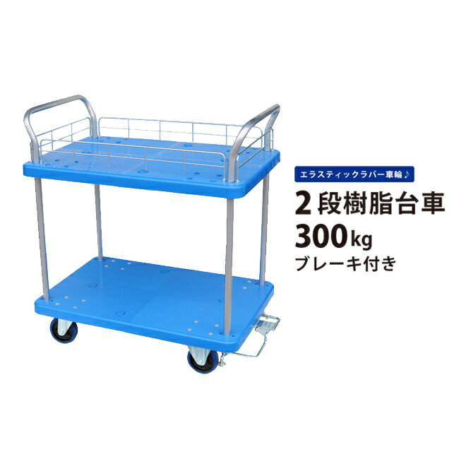 楽天市場】2段 台車 300kgの通販 楽天市場】2段 台車 300kgの通販