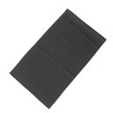 (日本製)正絹地紋入り丹後ちりめん着物地ハギレ/1m黒系色【メール便OK】key-09