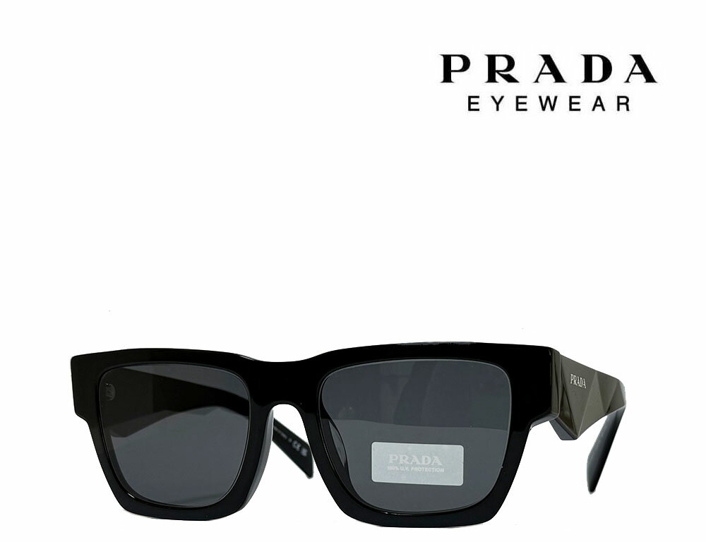 【PRADA】プラダ　サングラス　PR A06SF　16K-08Z　ブラック　フルフィットモデル　国内正規品